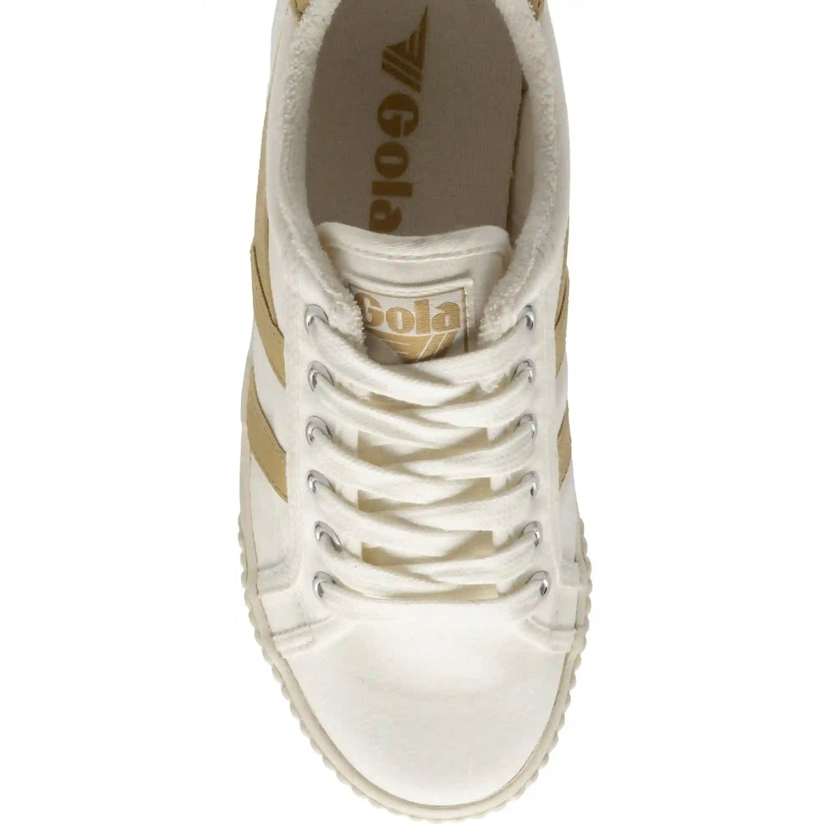 Gola Classics Women's Tennis Mark Cox Sneakers - Off White/Gold Pearl