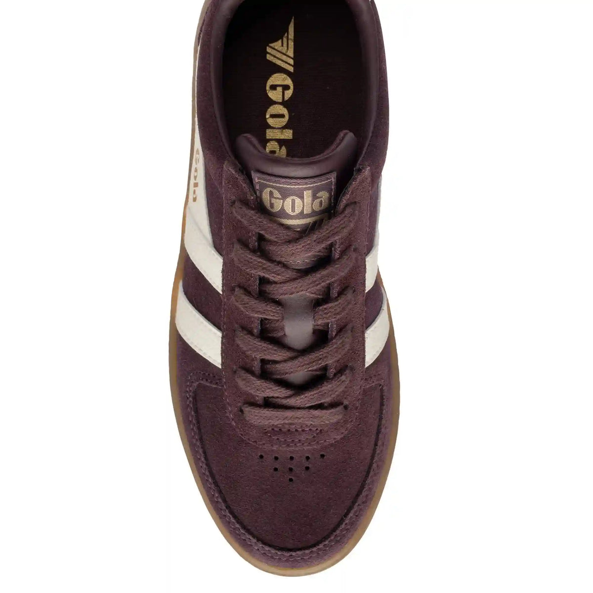 Gola Classics Women's Grandslam Suede Sneakers - Cocoa/Off White/Gum