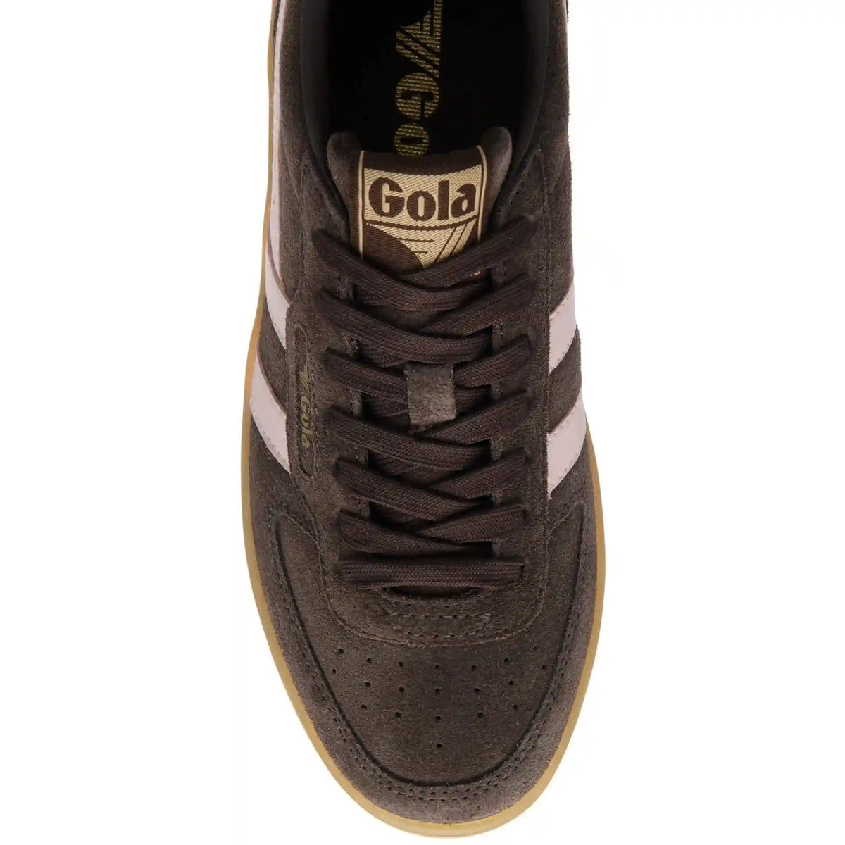Gola Classics Women's Hawk Suede '86 Sneakers - Mocha/Chalk Pink/Gum