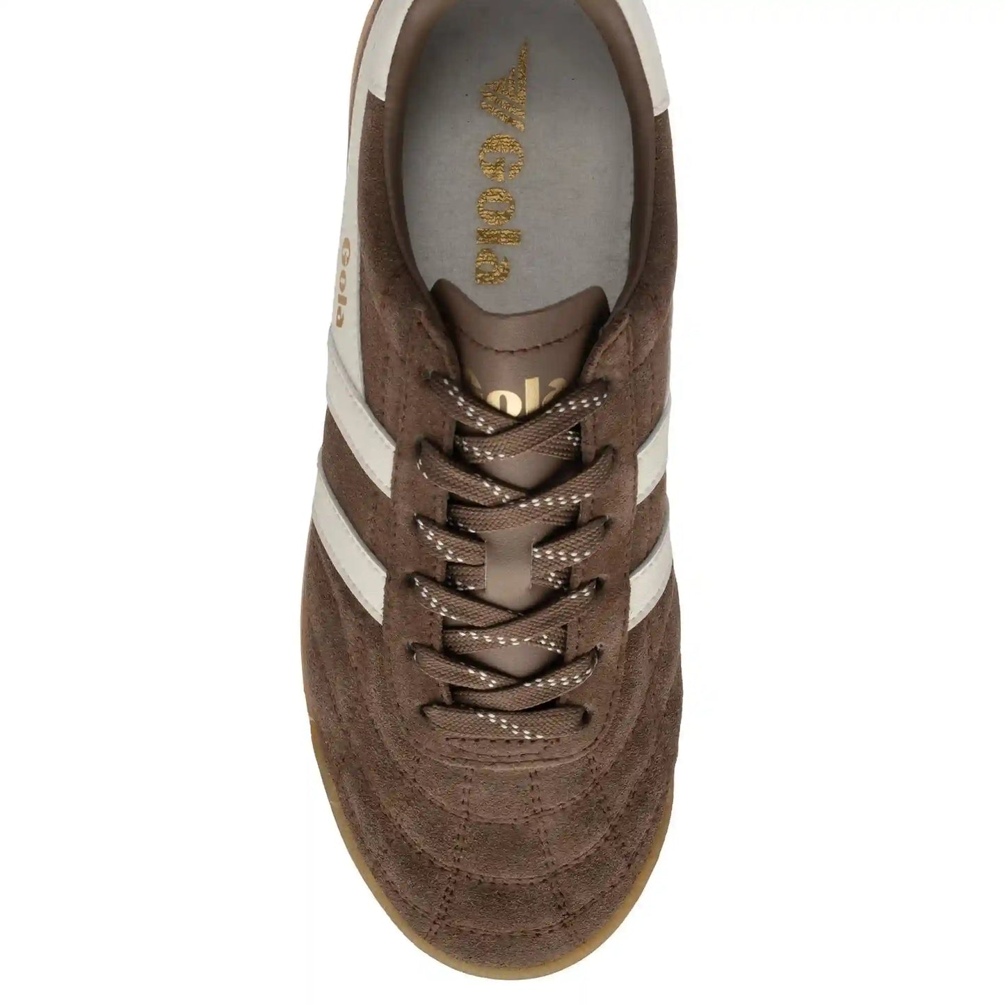 Gola Classics Women's Stadium Suede Sneakers - Otter/Off White