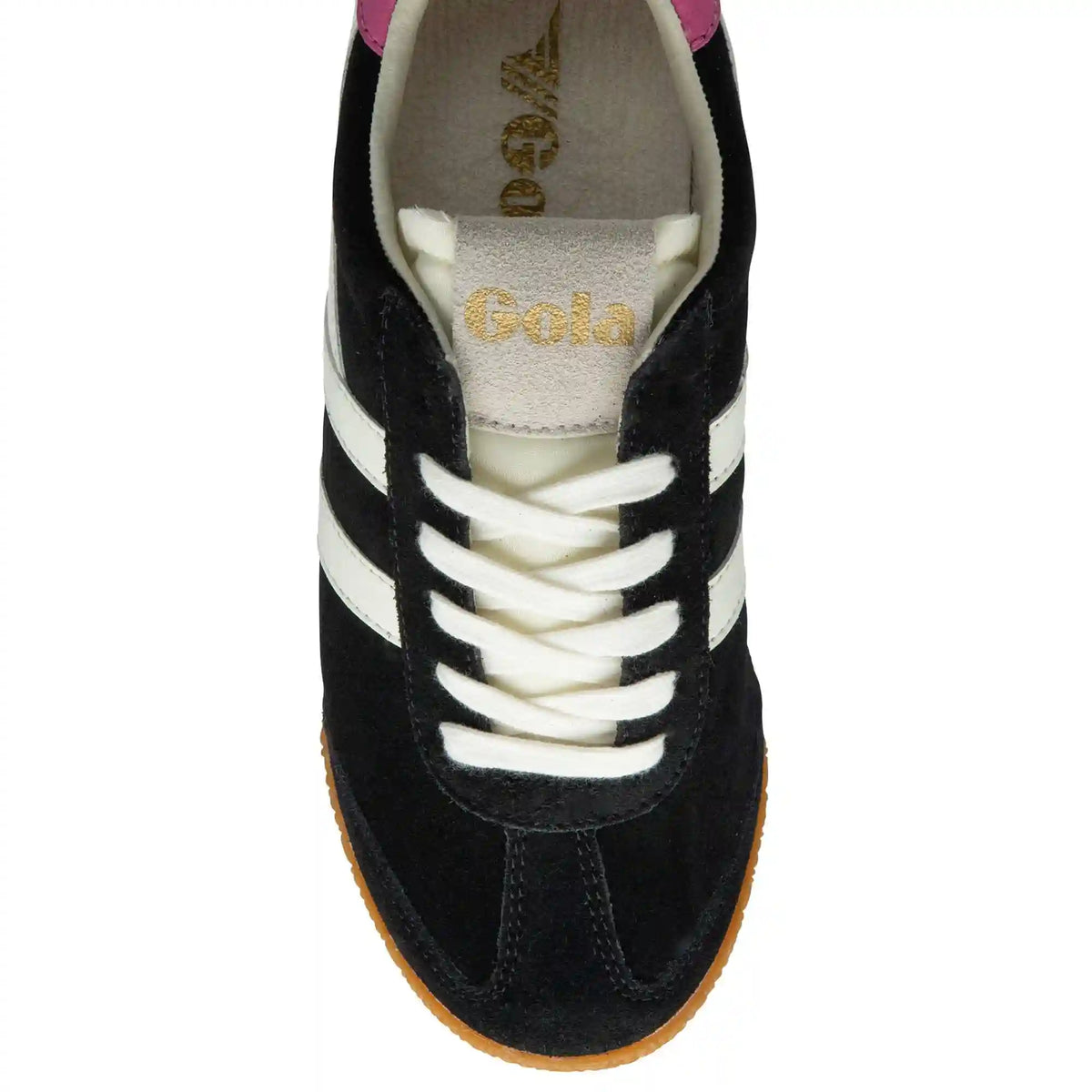 Gola Classics Women's Elan Sneakers - Black/Off White/Fuchsia