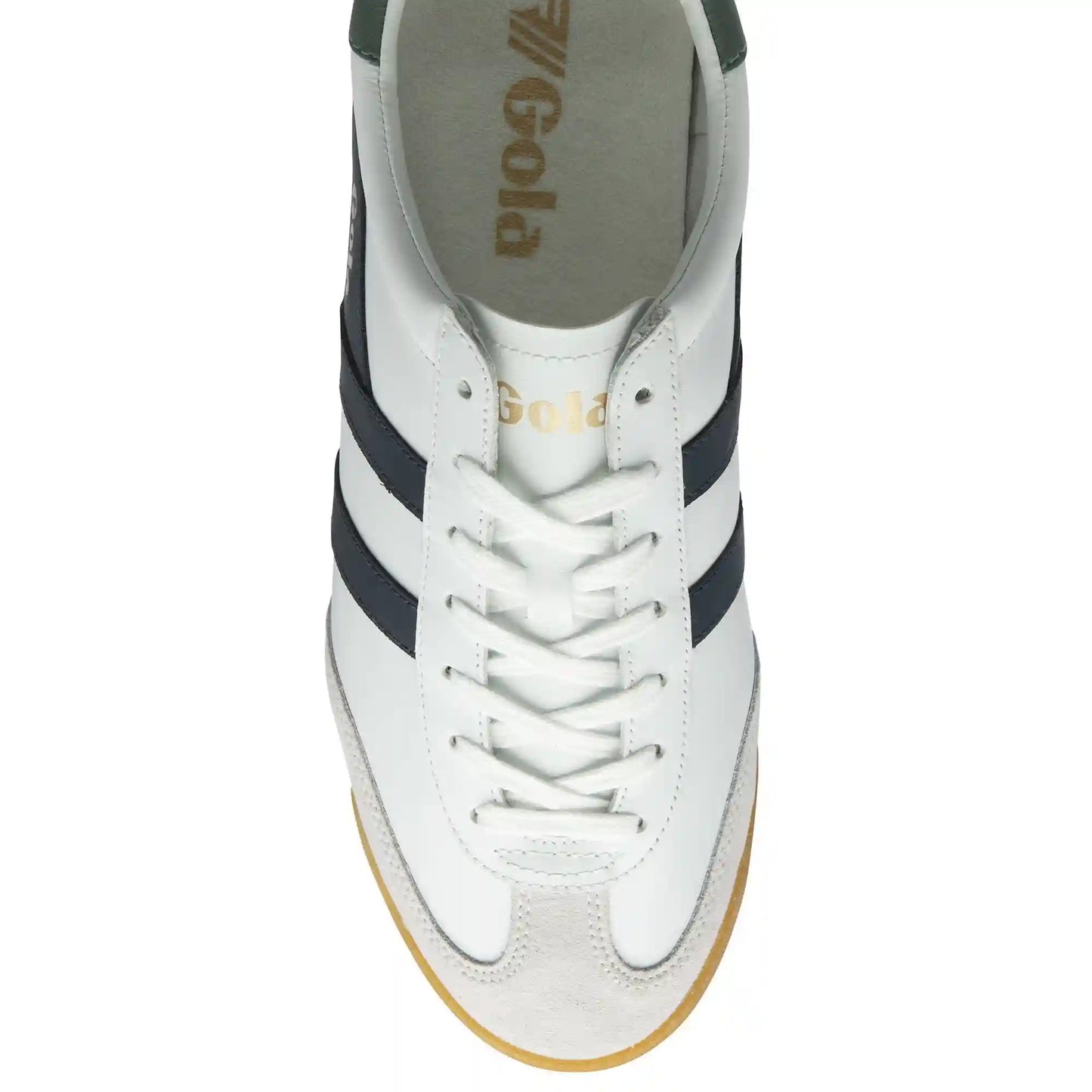 Gola Classics Men's Torpedo Leather Sneakers - White/Navy/Sage