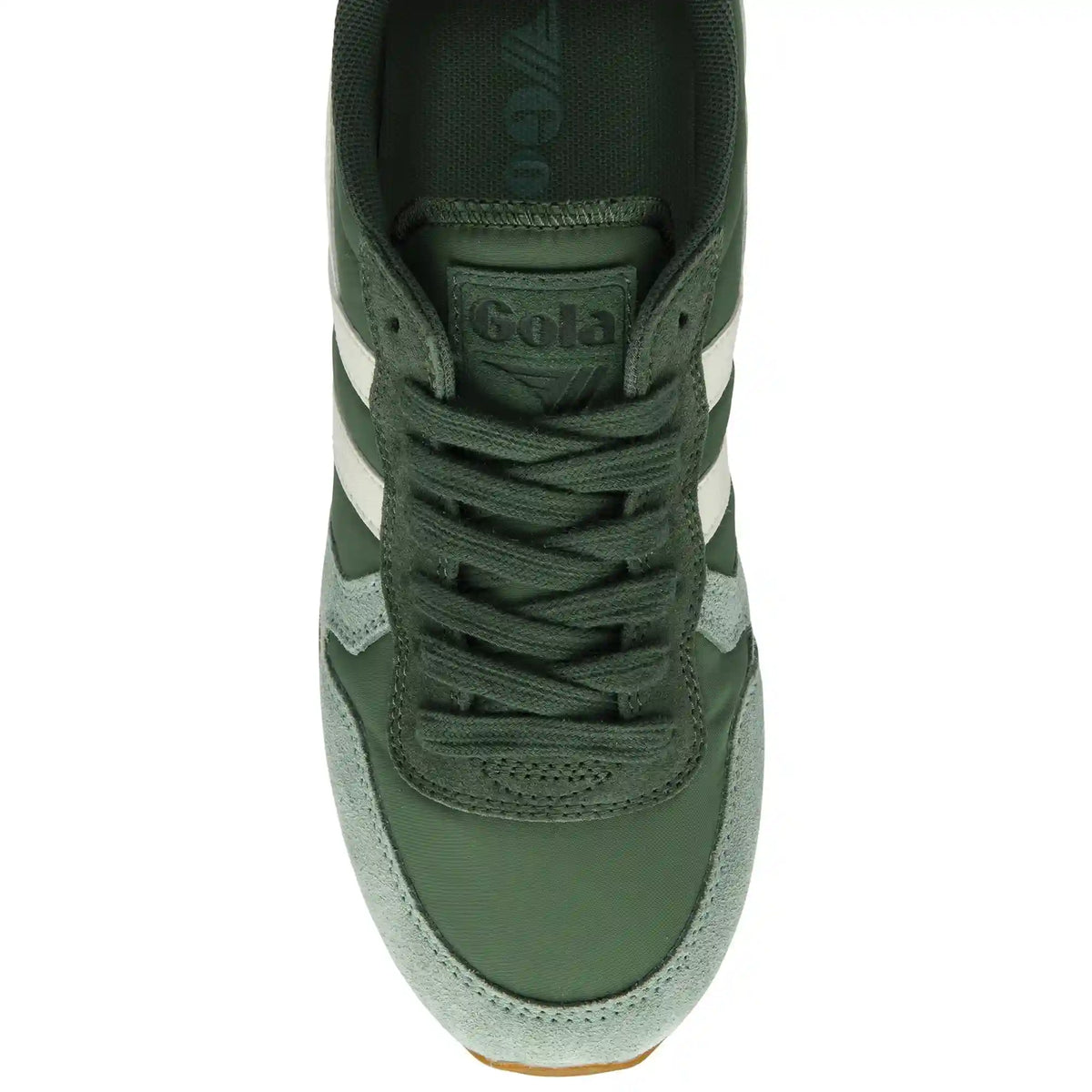 Gola Classics Women's Daytona Chute Sneakers - Evergreen/Green Mist/Off White