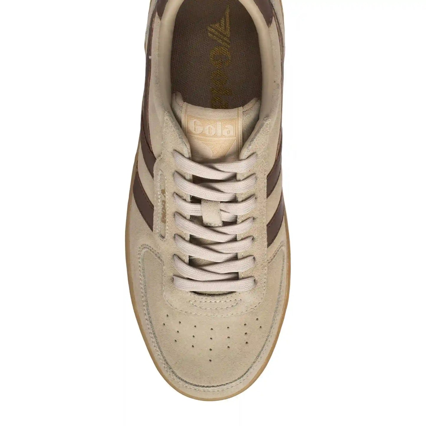 Gola Classics Men's Hawk Suede '86 Sneakers - Bone/Root/Gum