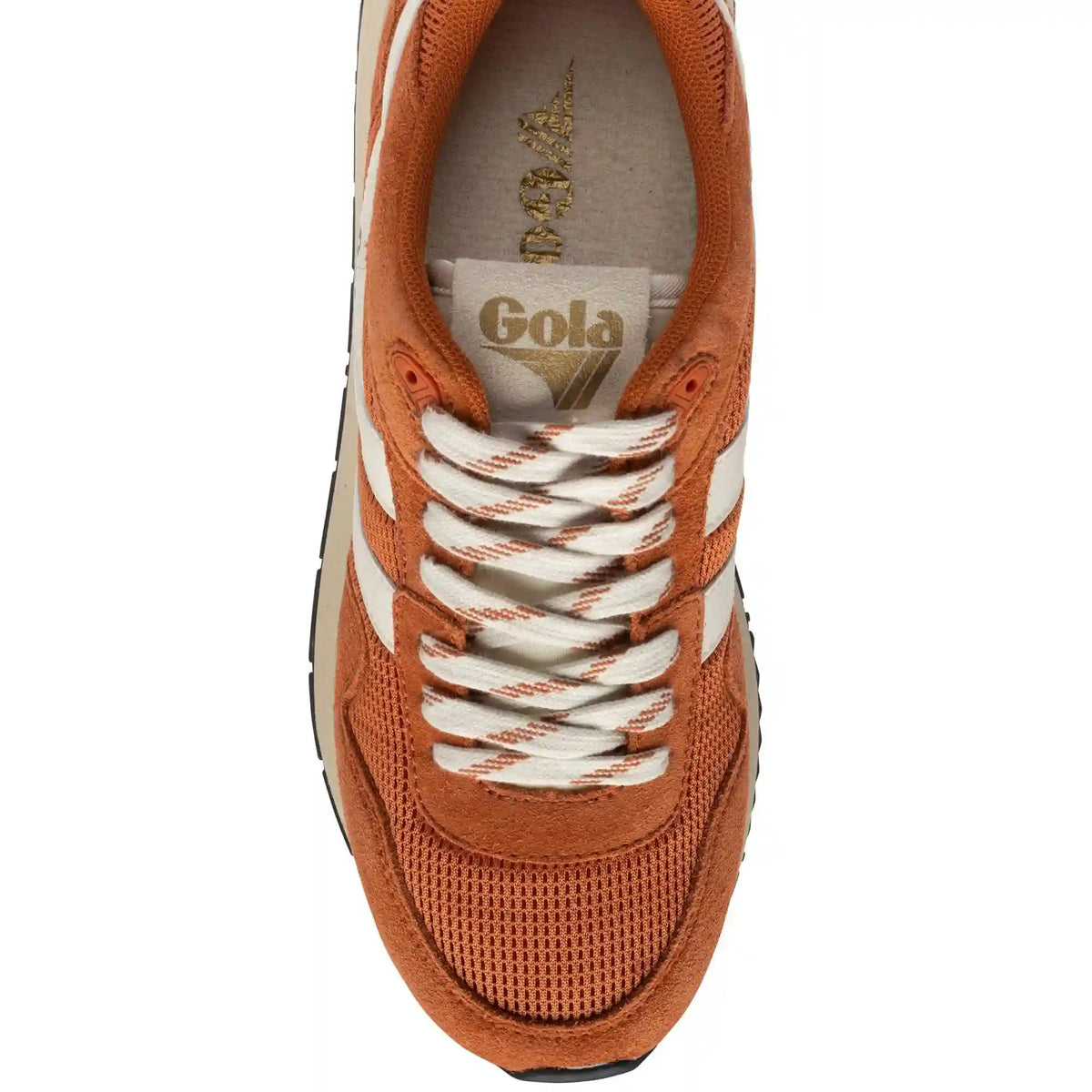 Gola Classics Women's Delta Sneakers - Moody Orange/Off White