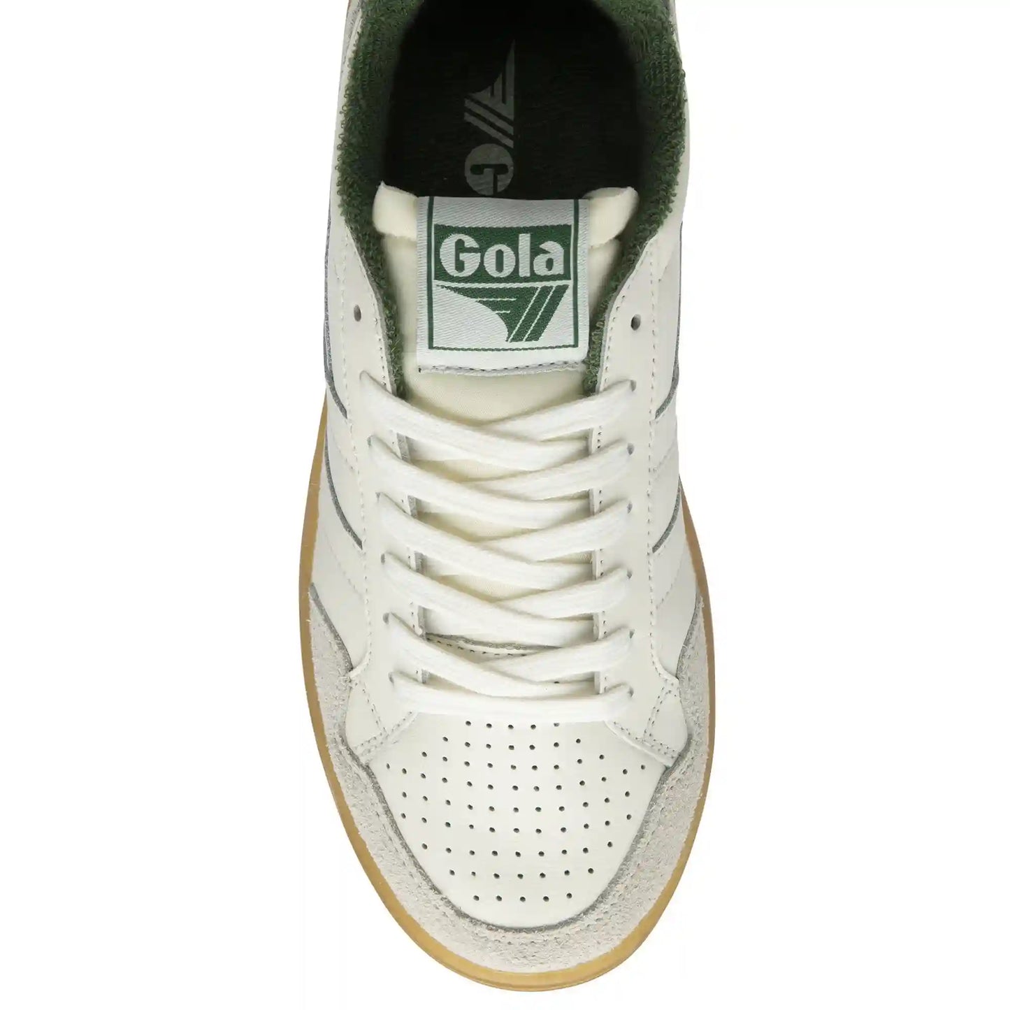 Gola Classics Women's Eagle '86 Sneakers - Off White/Evergreen/Gum