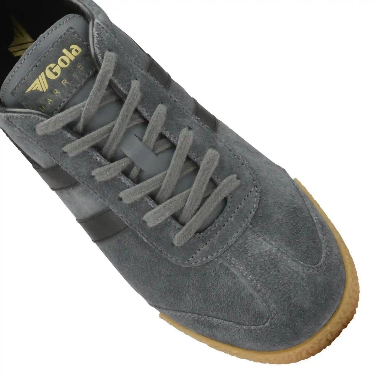 Gola Classics Men's Harrier Suede Sneakers - Graphite/Black