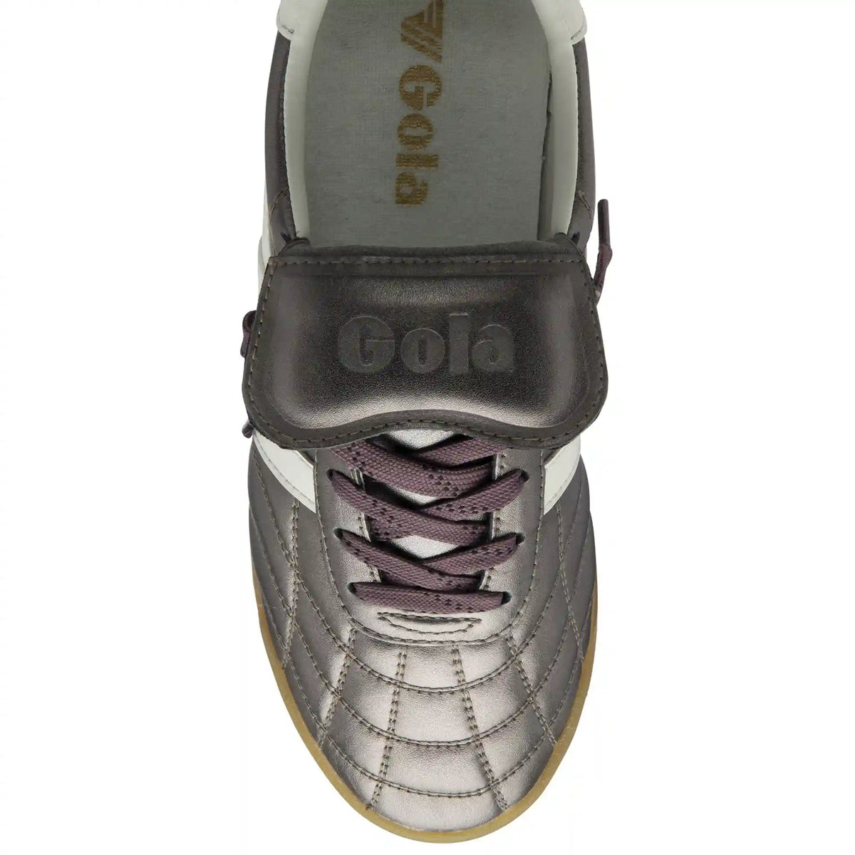 Gola Classics Women's Stadium '86 Sneakers - Pewter/Off White
