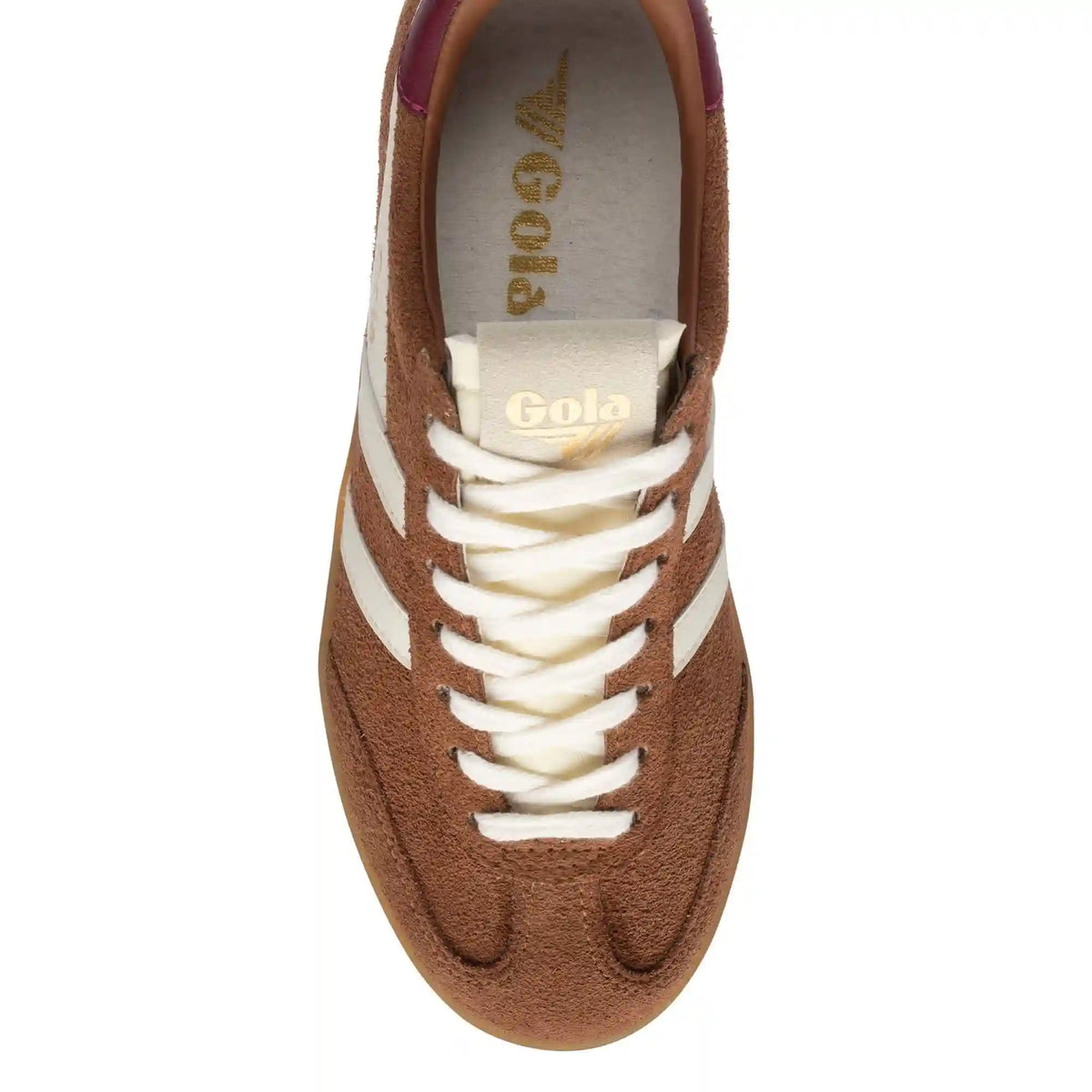 Gola Classics Women's Cyclone Sneakers - Umber/Off White/Cerise/Gum