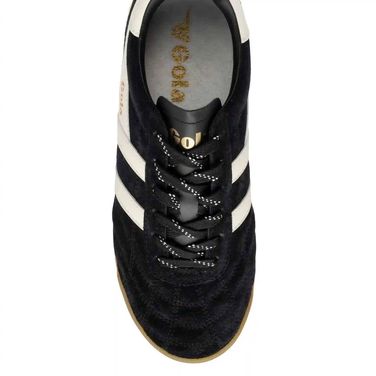 Gola Classics Women's Stadium Suede Sneakers - Black/Off White