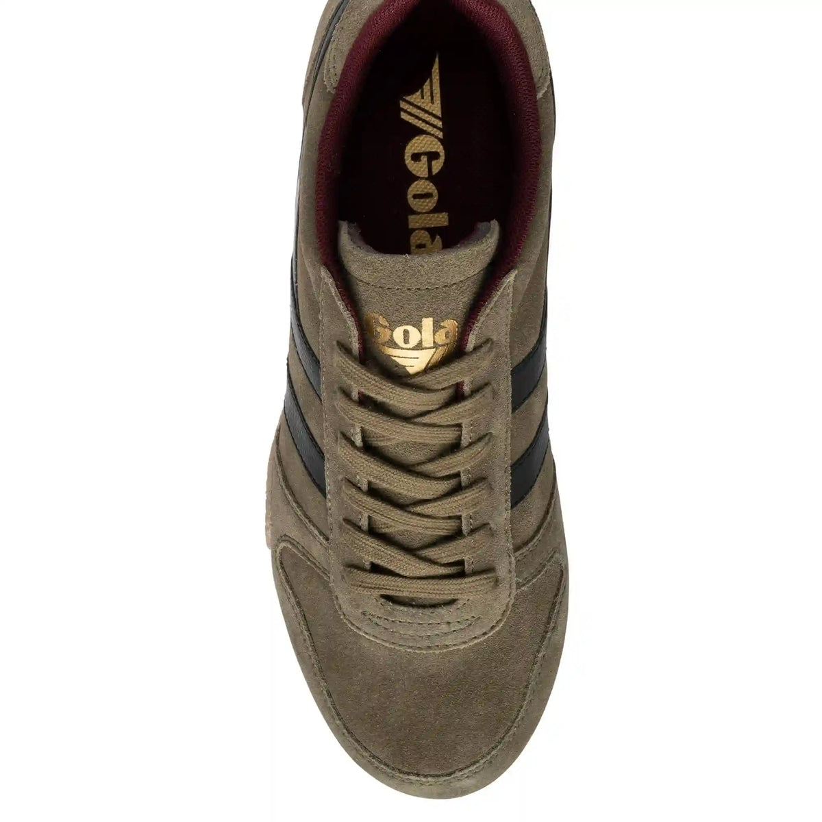 Gola Classics Men's Chase Sneakers - Khaki/Black/Burgundy/Gum