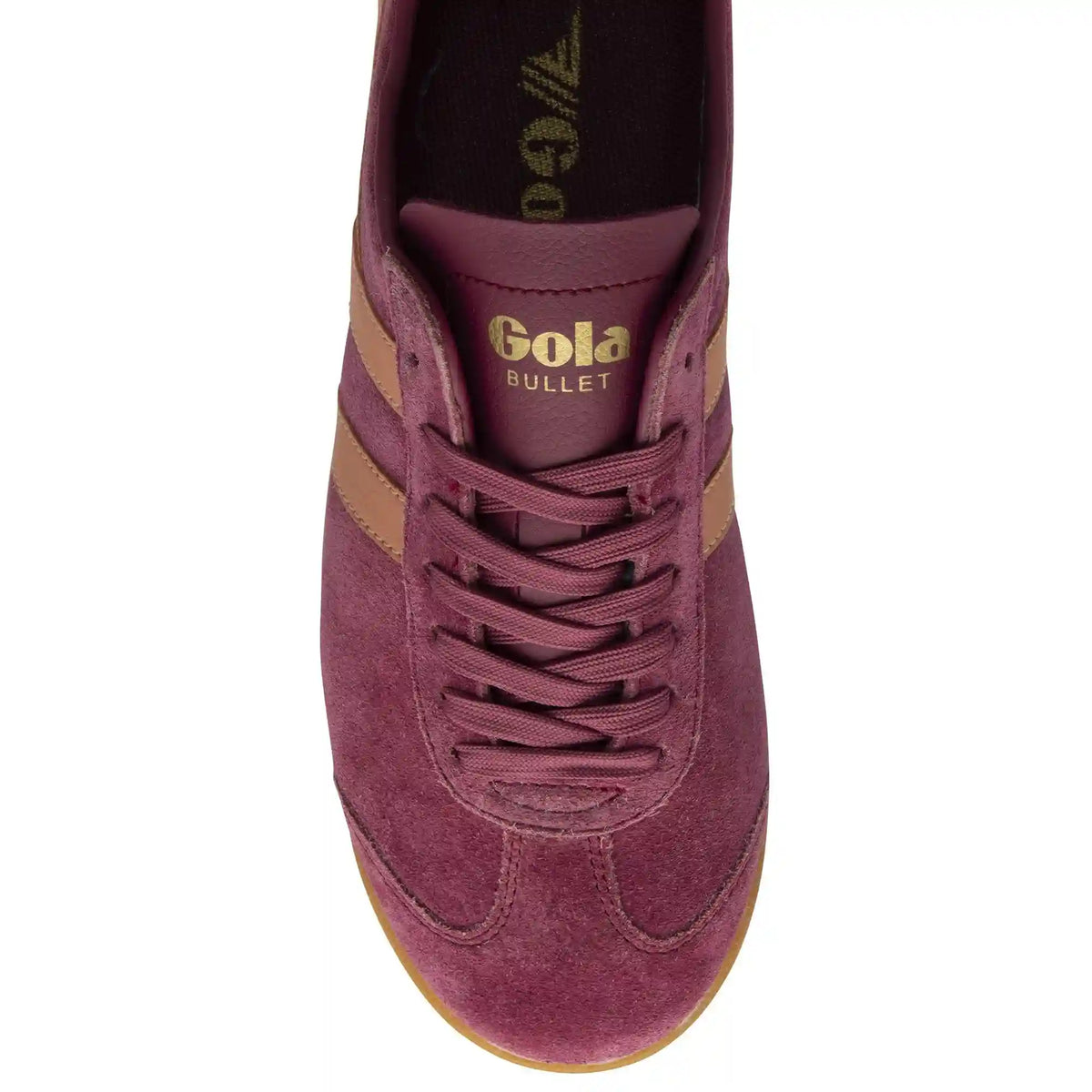 Gola Classics Women's Bullet Suede Sneakers - Cerise/Terracotta/Plum