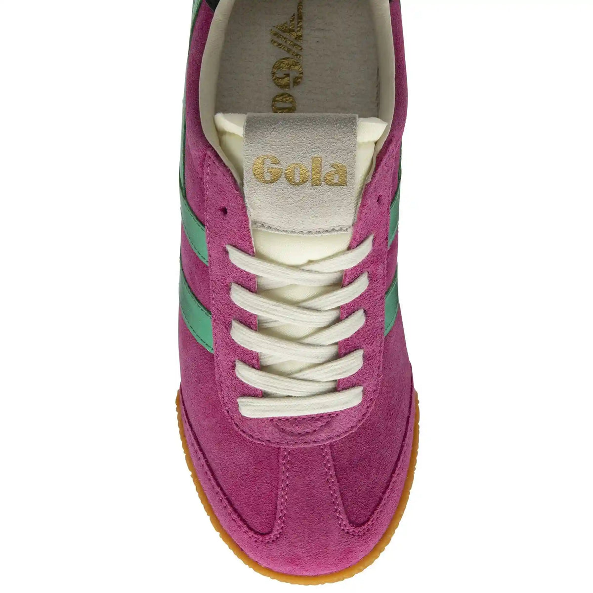 Gola Classics Women's Elan Glitz Sneakers - Fuchsia/Emerald/Black