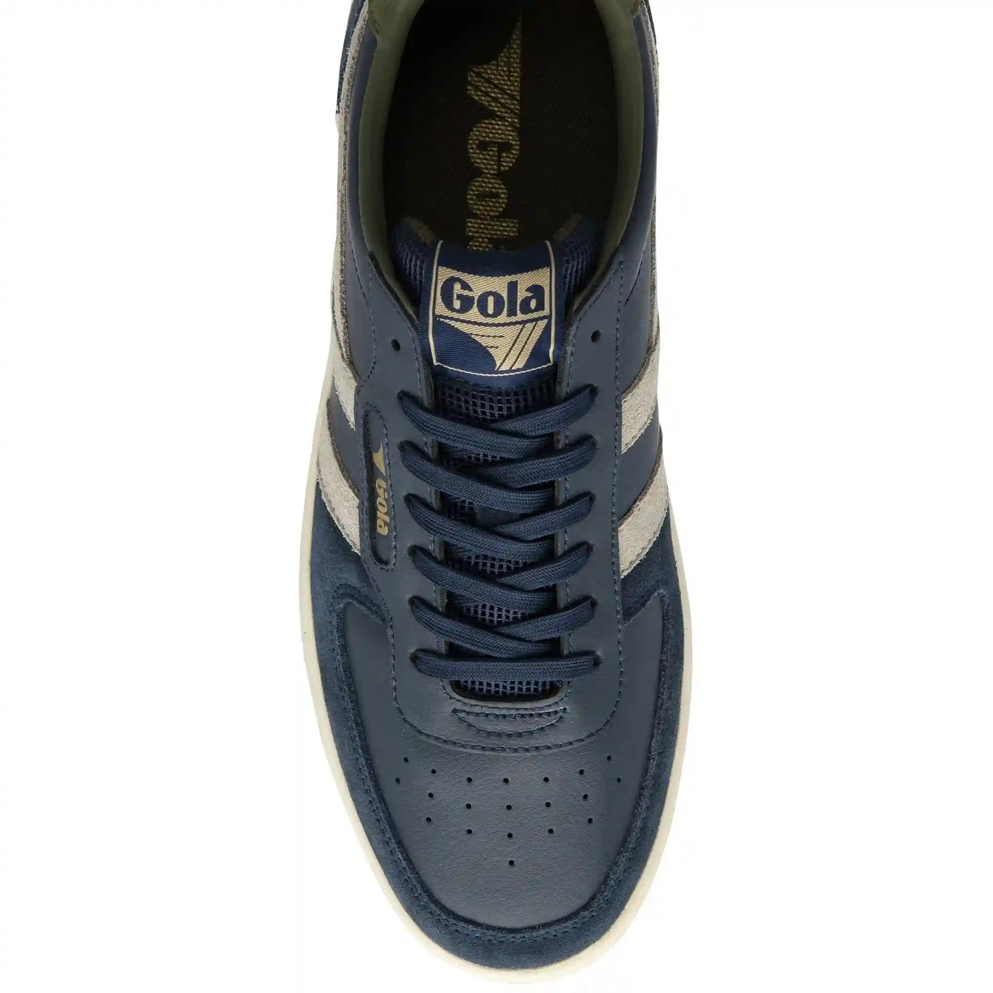 Gola Classics Men's Hawk Sneakers - Navy/Feather Grey/Khaki