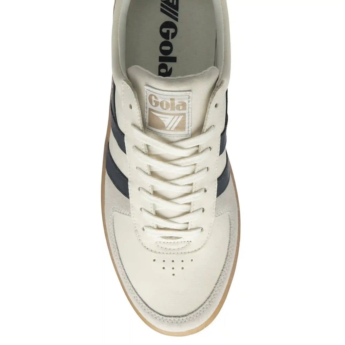 Gola Classics Men's Grandslam Elite Sneakers - Off White/Navy/Burgundy/Gum