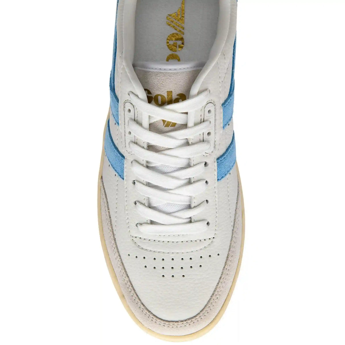 Gola Classics Women's Falcon Sneakers - White/Lake/Apricot