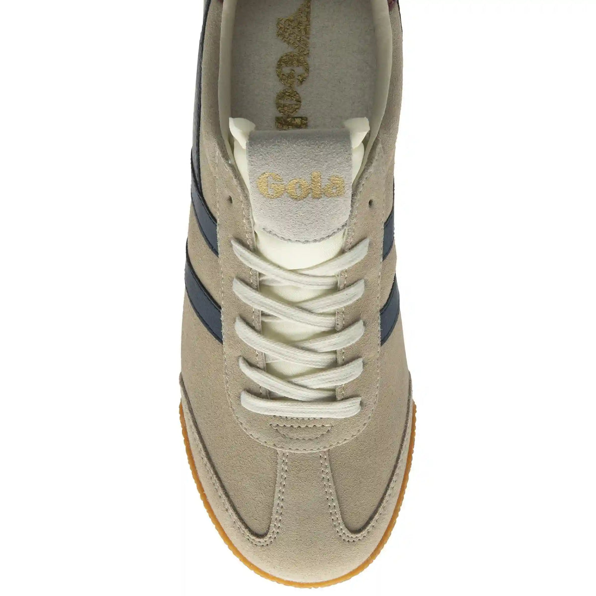 Gola Classics Men's Elan Sneakers - Bone/Navy/Red Ochre