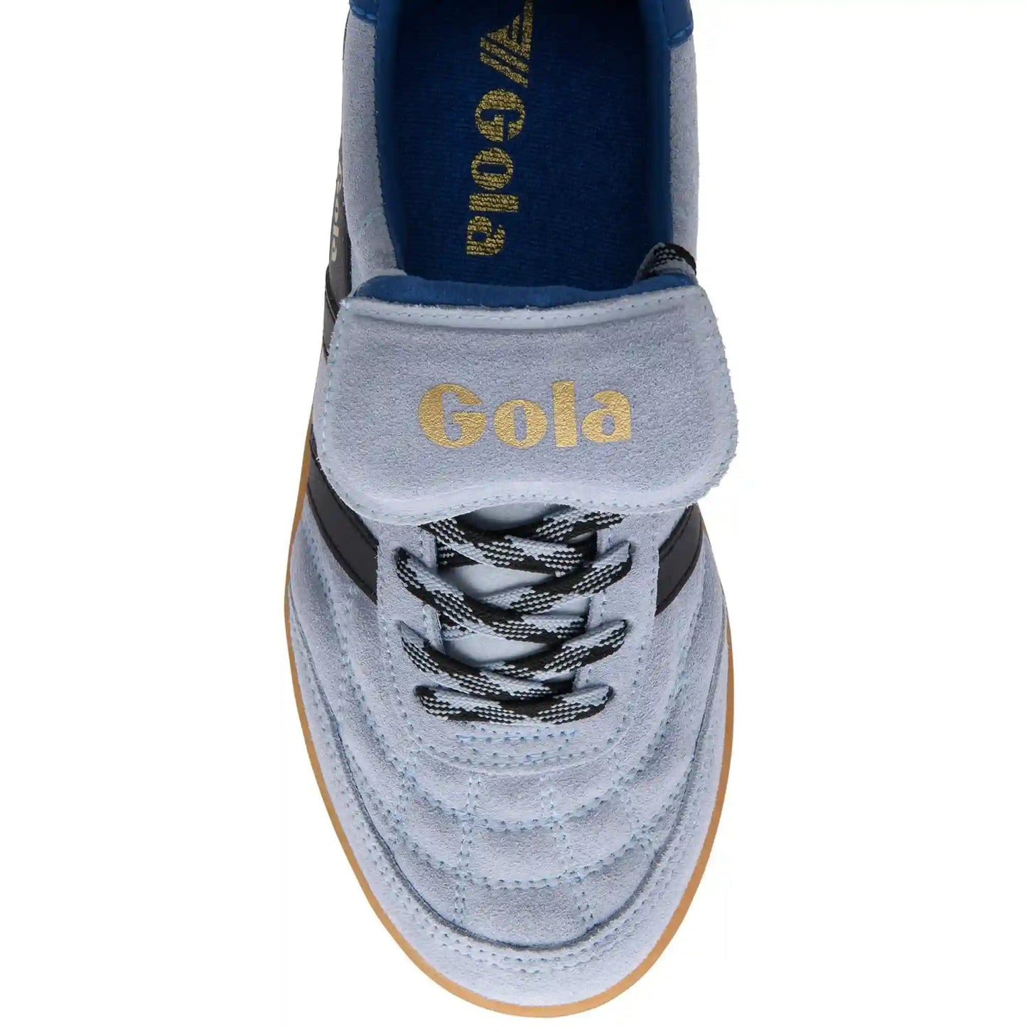 Gola Classics Women's Stadia '86 Sneakers - Air/Black/Sapphire/Gum