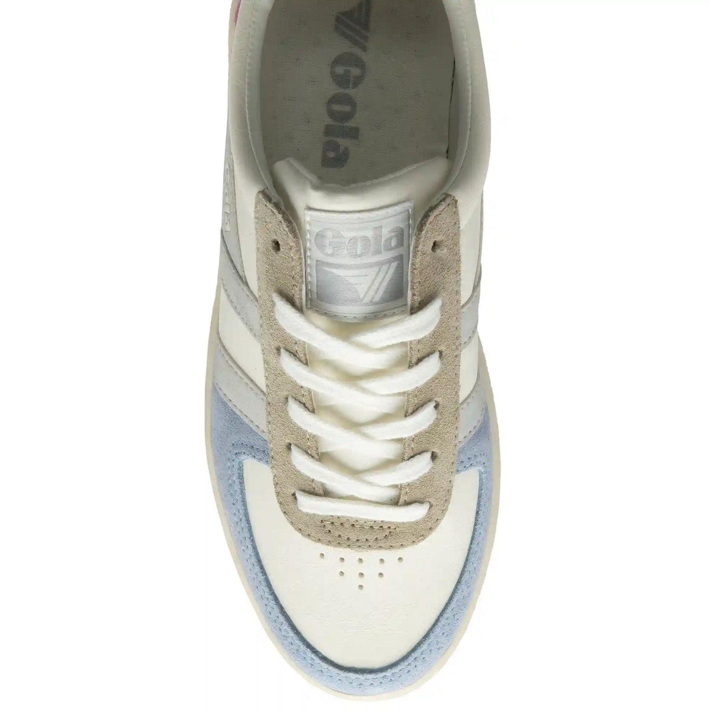 Gola Classics Women's Grandslam Quadrant Sneakers - Off White/Air/Silver/Candy