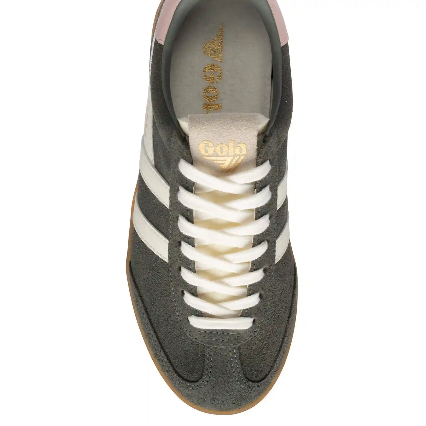 Gola Classics Women's Cyclone Sneakers - Conifer/Off White/Chalk Pink/Gum
