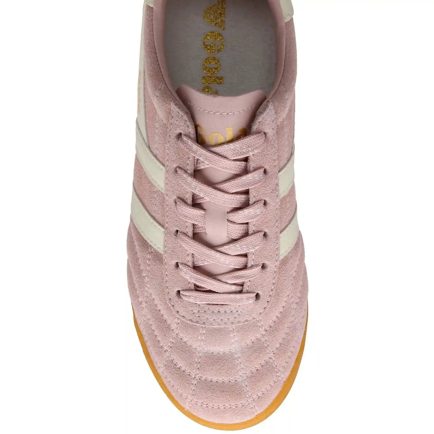 Gola Classics Women's Stadium Suede Sneakers - Chalk Pink/Off White