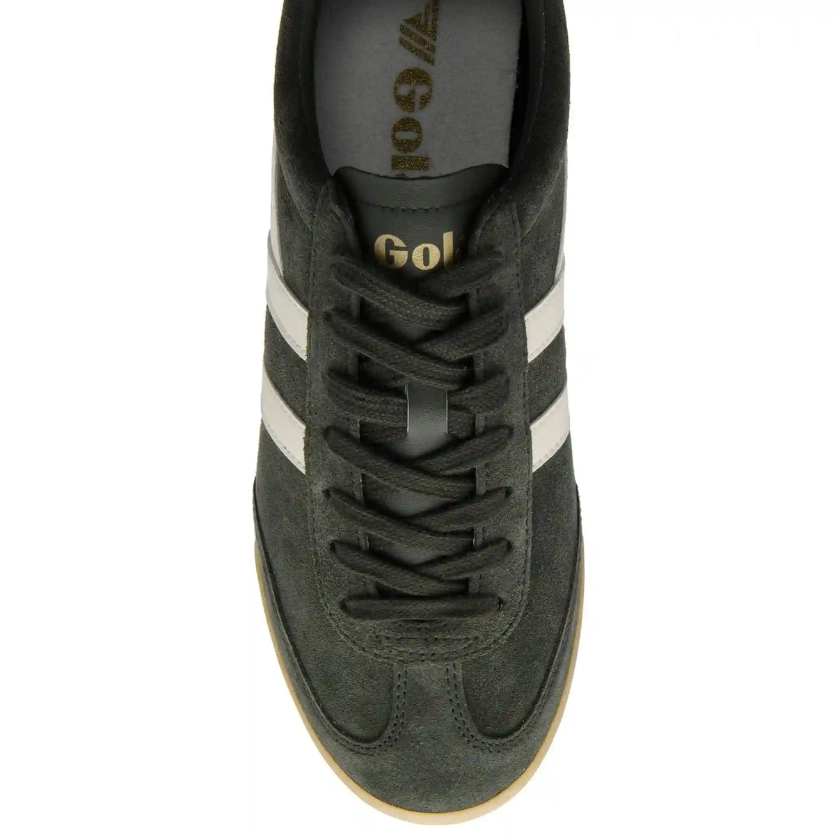 Gola Classics Men's Apollo Sneakers - Dark Khaki/Off White/Gum