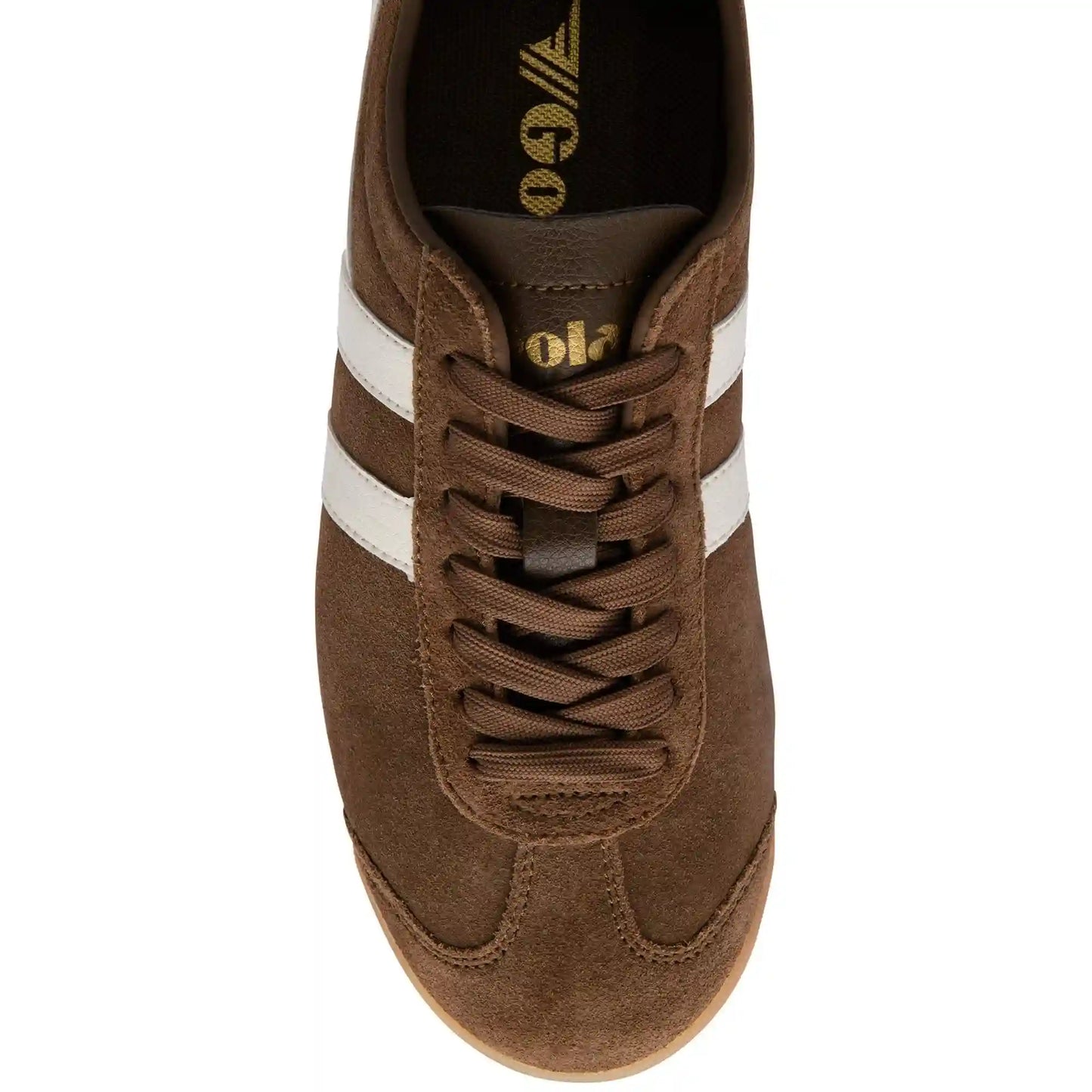 Gola Classics Women's Bullet Suede Sneakers - Otter/Off White/Pale Gum