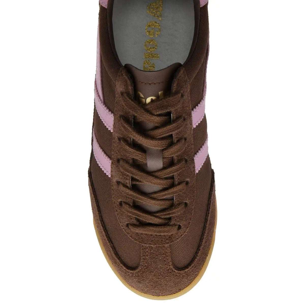 Gola Classics Women's Tornado Sneakers - Dark Brown/Candy