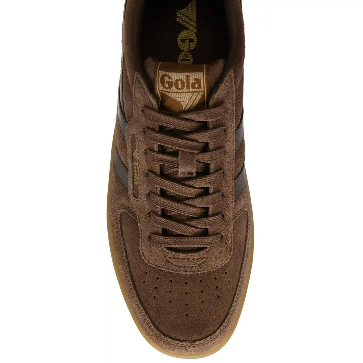 Gola Classics Men's Hawk Suede '86 Sneakers - Otter/Gum