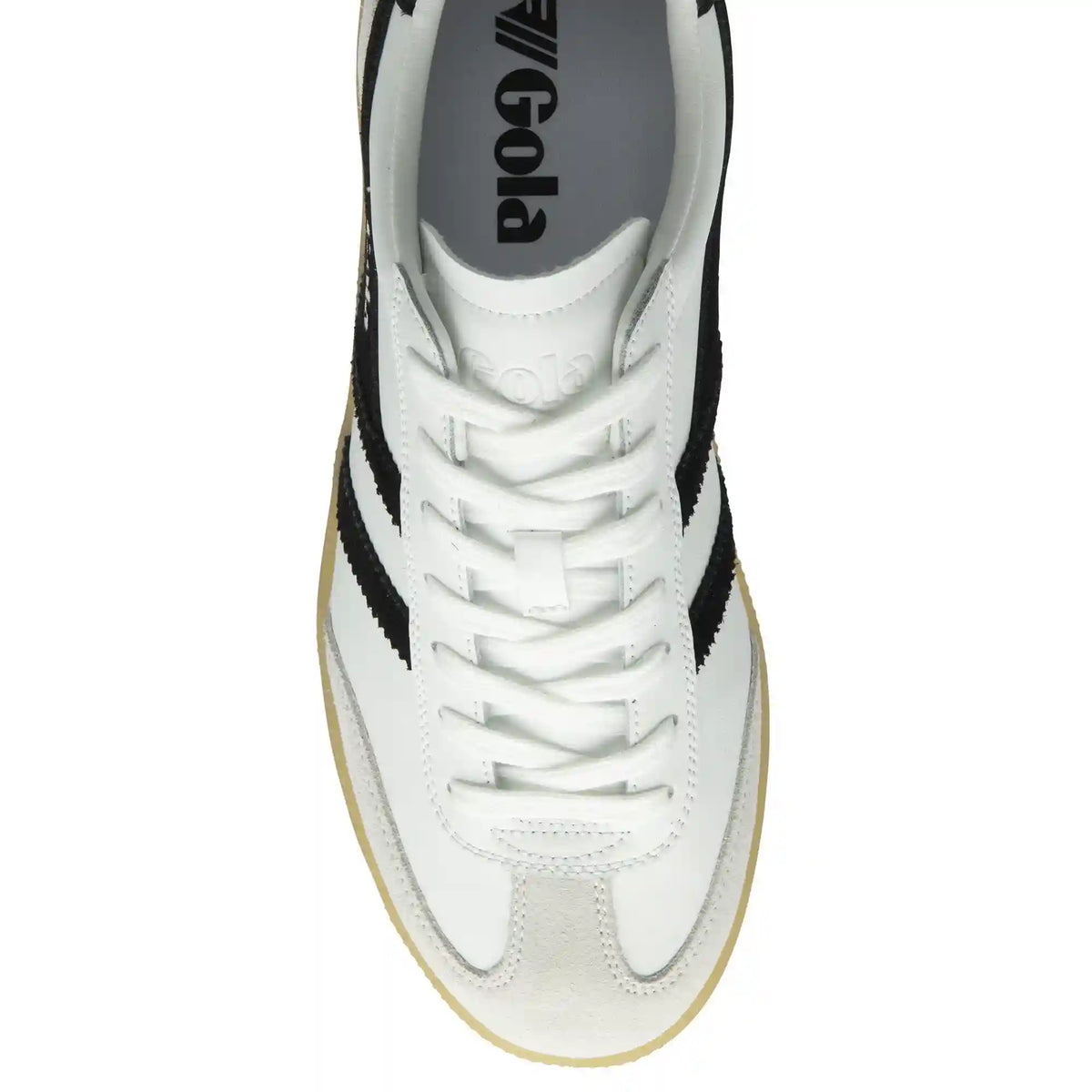 Gola Classics Men's Viper Leather Sneakers - White/Black/Gum