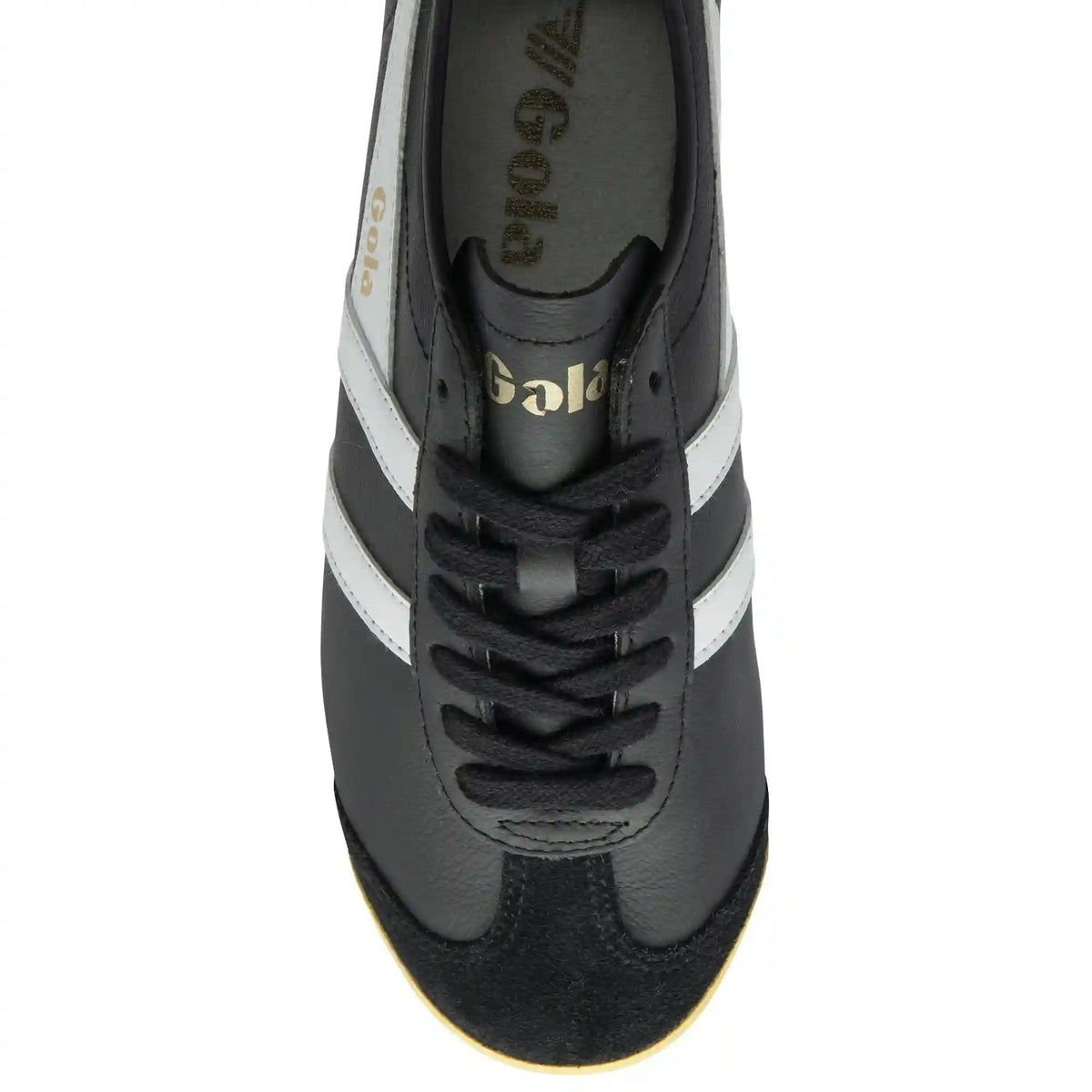 Gola Classics Women's Race Leather Sneakers - Black/White