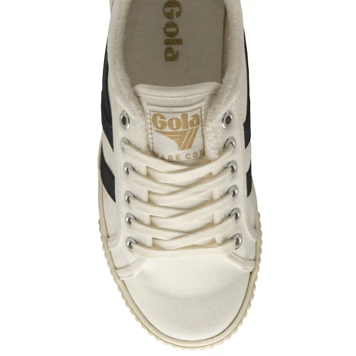 Vegan Gola Classics Women's Tennis Mark Cox Sneakers - Off White/Navy