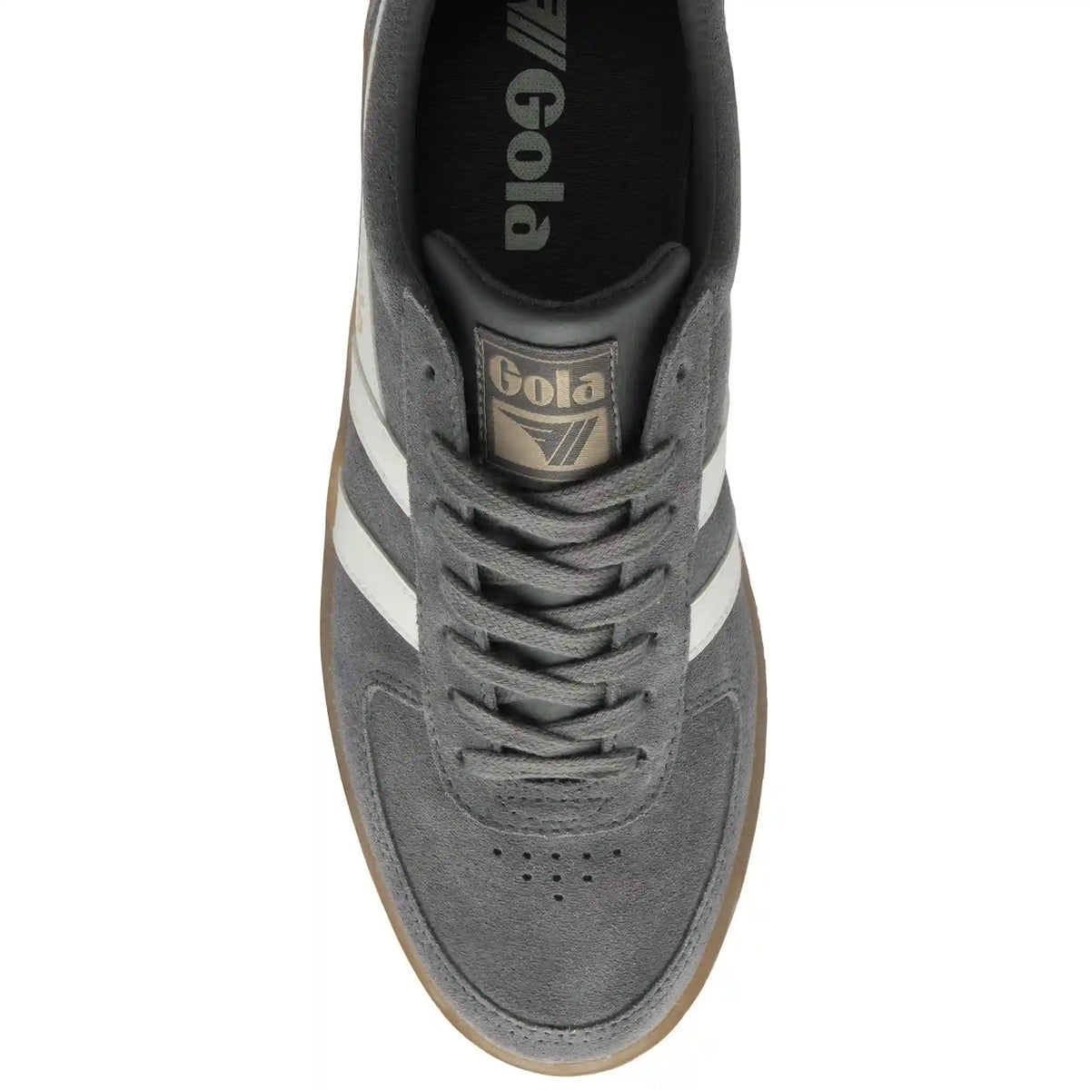 Gola Classics Men's Grandslam Suede Sneakers - Ash/Off White/Gum
