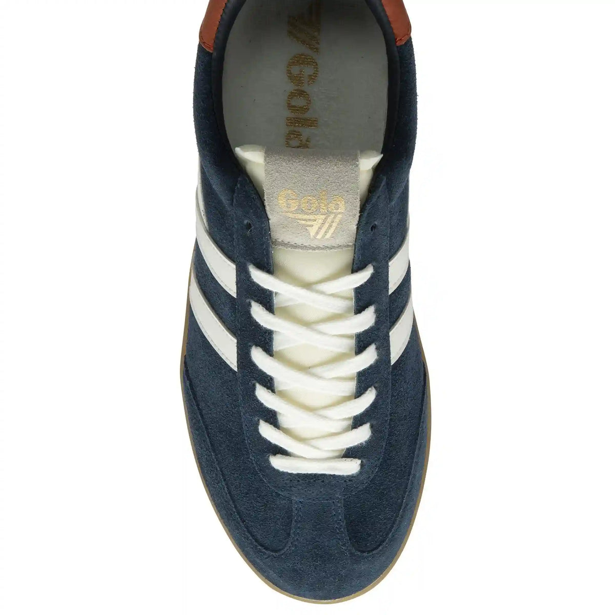 Gola Classics Men's Cyclone Sneakers - Navy/Off White/Moody Orange/Gum