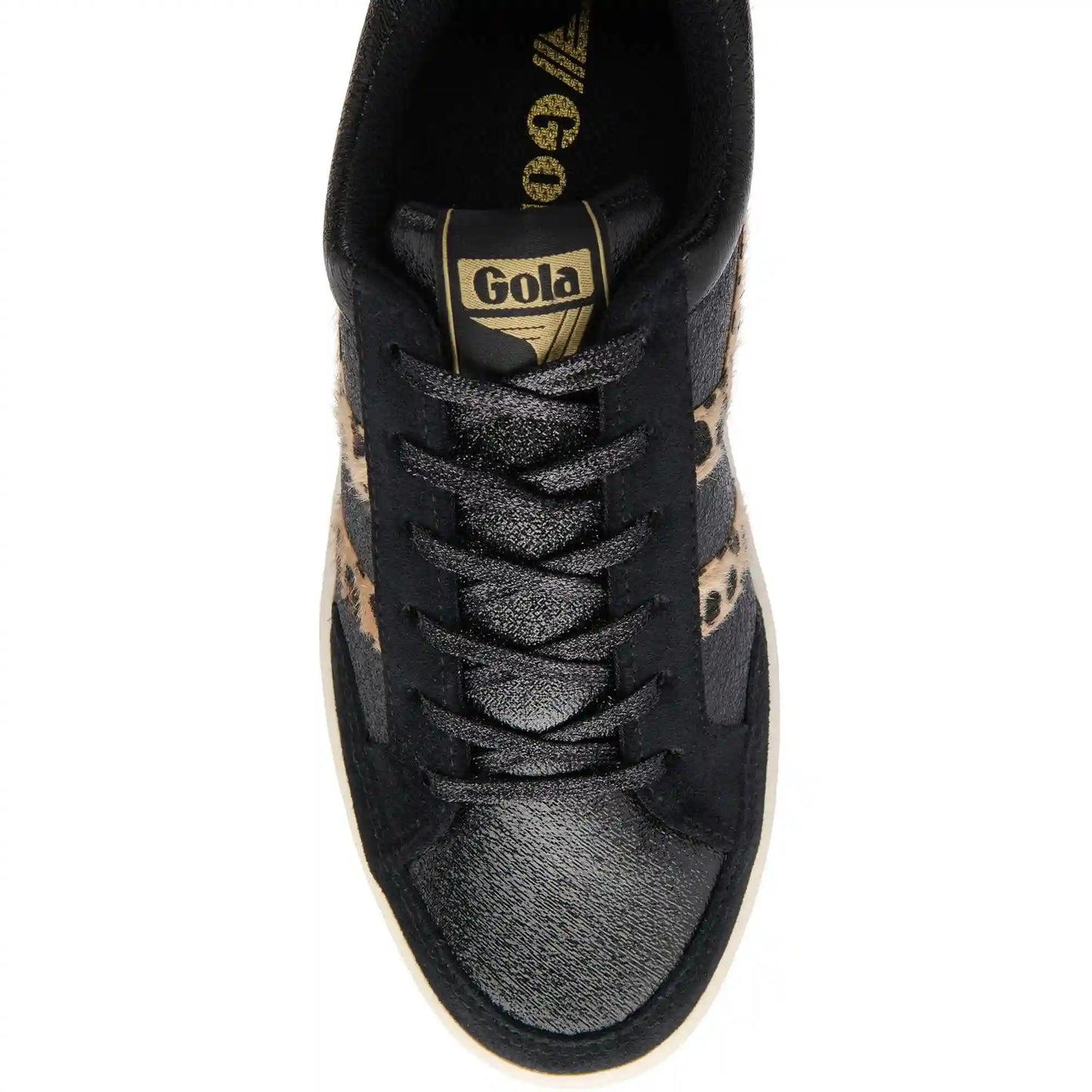 Gola Classics Women's Superslam Blaze II Sneakers - Black/Leopard/Bone