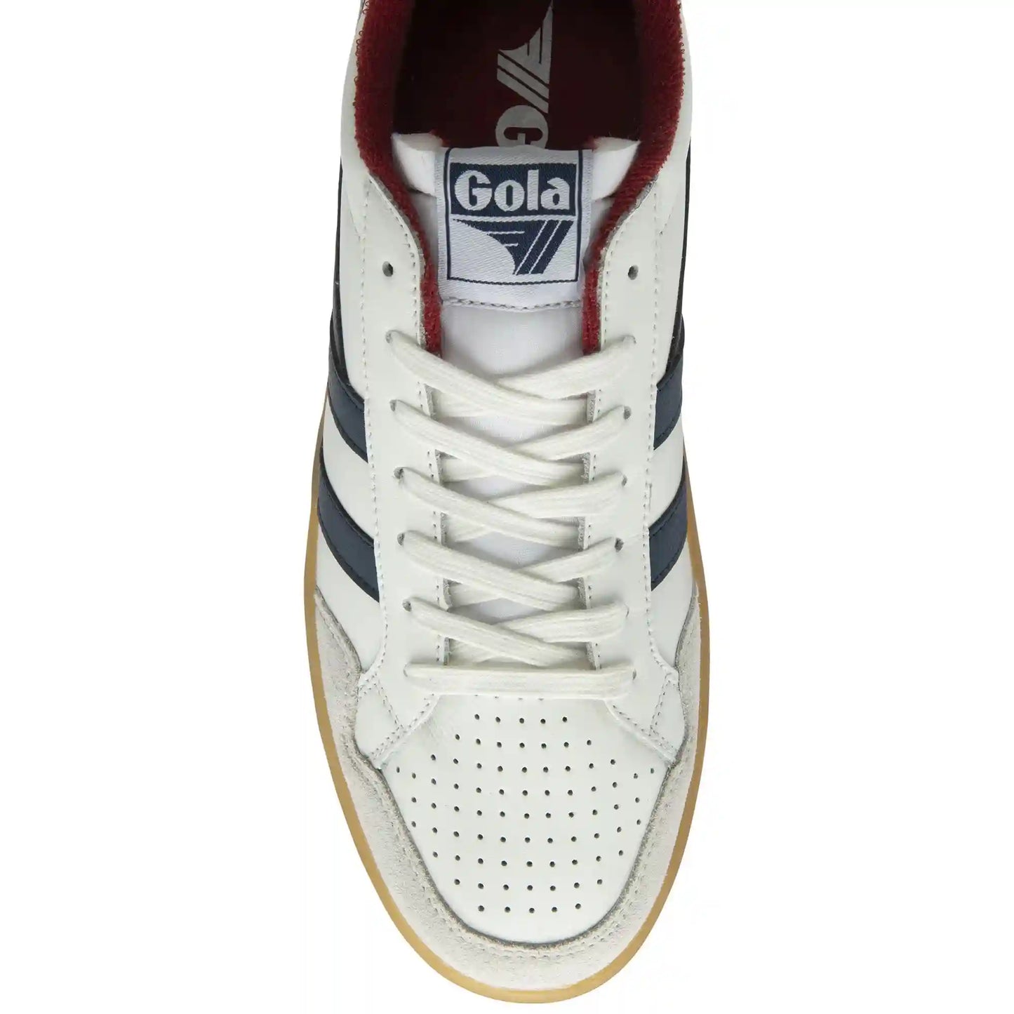 Gola Classics Men's Eagle '86 Sneakers - White/Navy/Deep Red/Gum