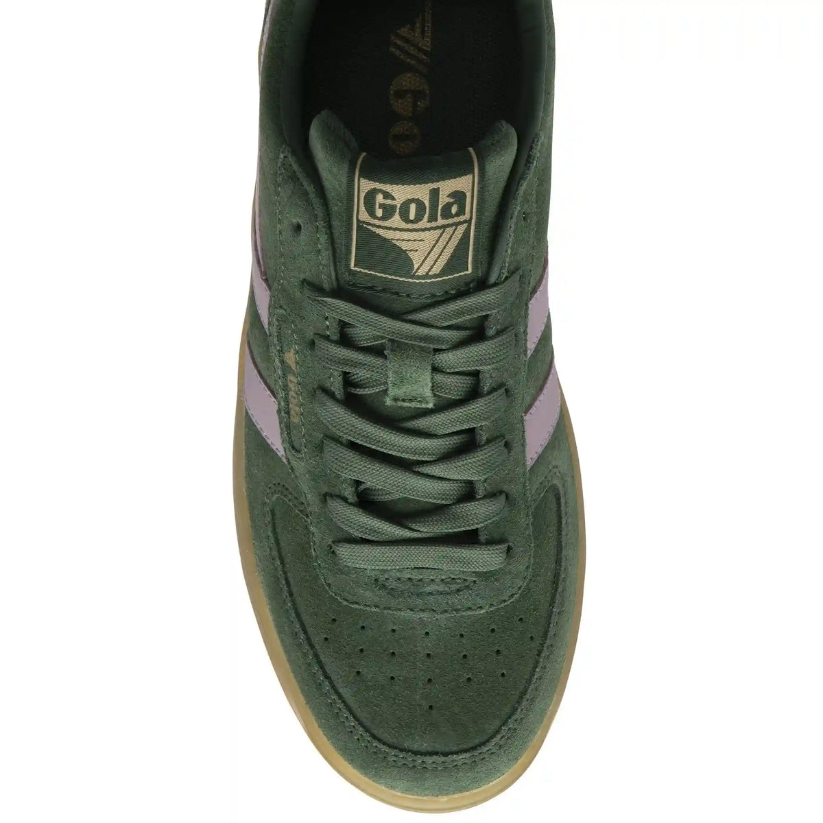 Gola Classics Women's Hawk Suede '86 Sneakers - Evergreen/Candy/Gum