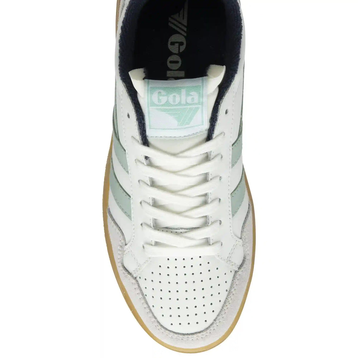 Gola Classics Women's Eagle '86 Sneakers - White/Surf/Navy/Gum