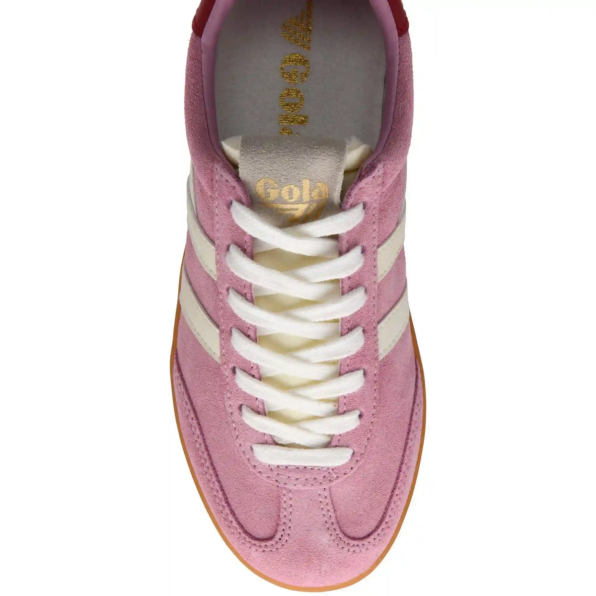 Gola Classics Women's Cyclone Sneakers - Candy/Off White/Deep Red/Gum
