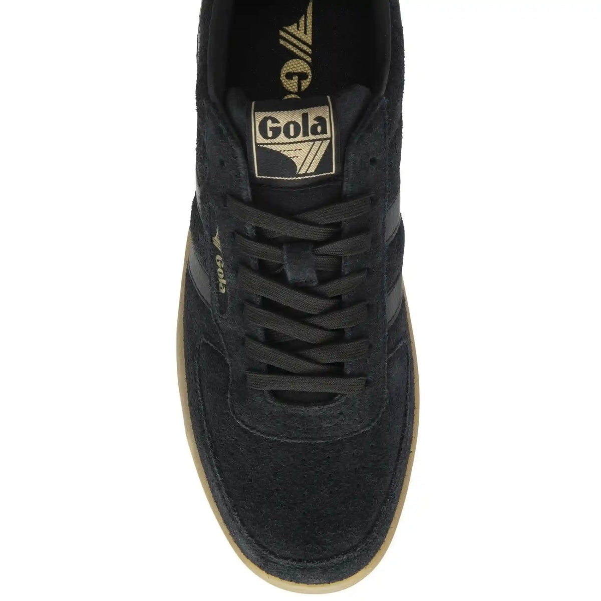 Gola Classics Men's Hawk Suede '86 Sneakers - Black/Gum