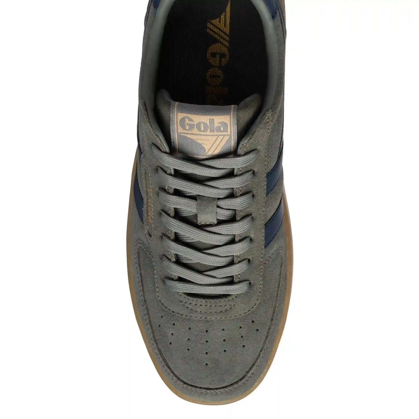 Gola Classics Men's Hawk Suede '86 Sneakers - Conifer/Navy/Gum