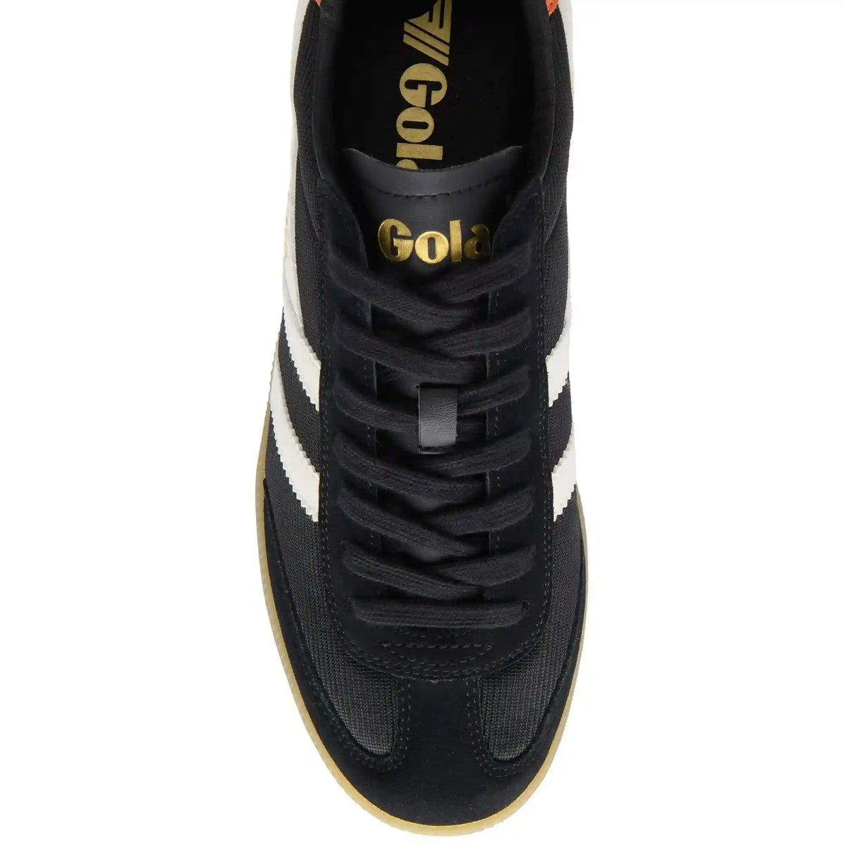 Gola Classics Men's Viper Mesh Sneakers - Black/Off White/Moody Orange/Gum