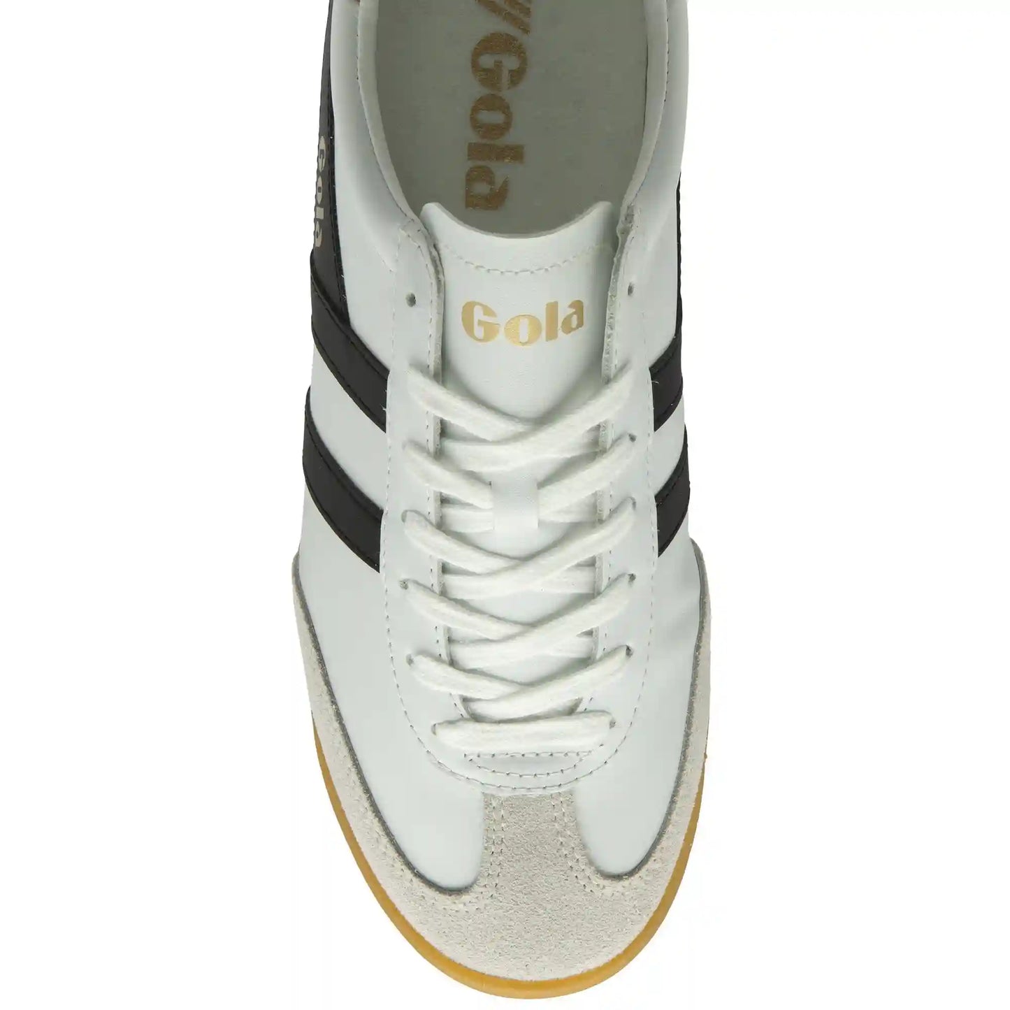 Gola Classics Men's Torpedo Leather Sneakers - White/Black/Moody Orange