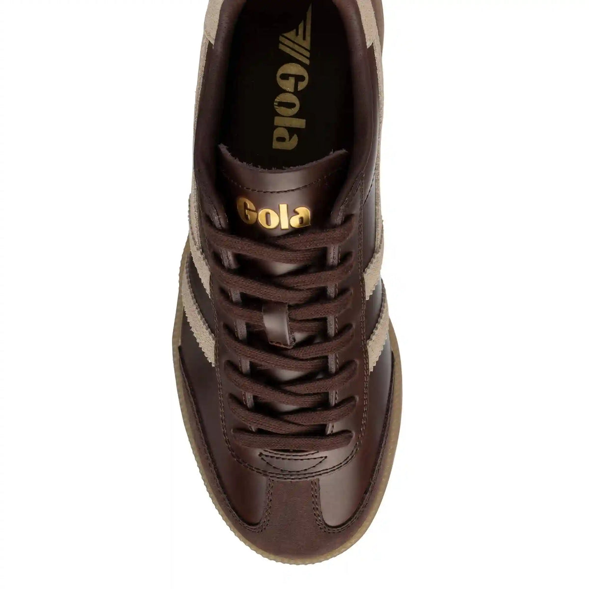 Gola Classics Men's Viper Serra Sneakers - Dark Brown/Bone/Gum