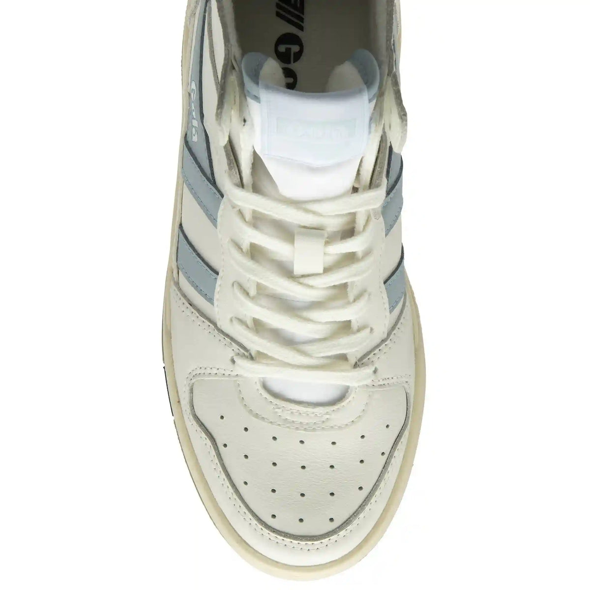 Gola Classics Women's Allcourt High Sneakers - White/Ice Blue