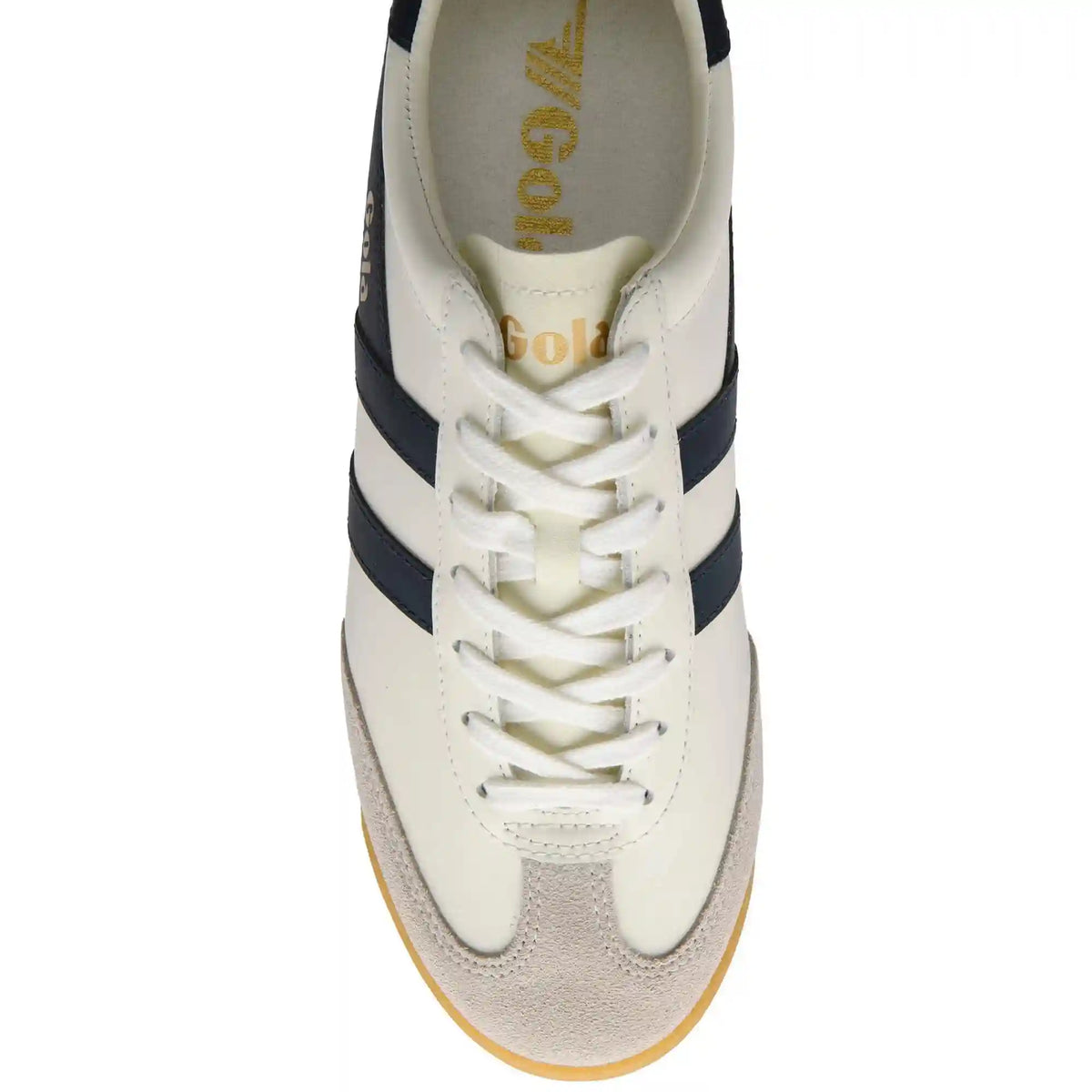 Gola Classics Men's Torpedo Leather Sneakers - Off White/Navy