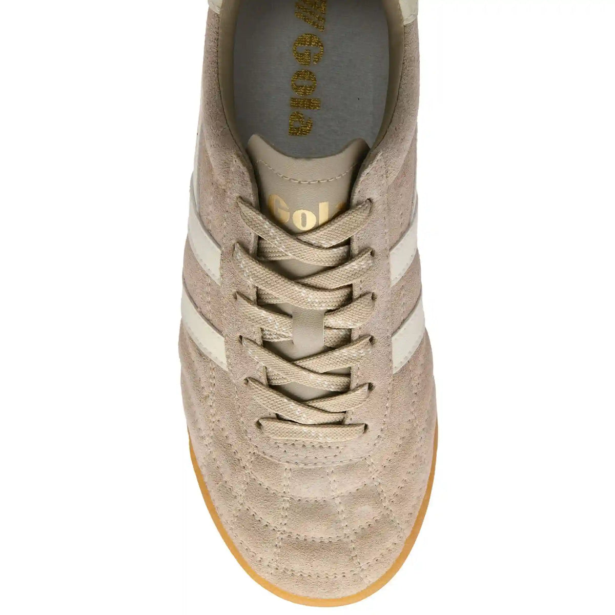 Gola Classics Women's Stadium Suede Sneakers - Bone/Off White