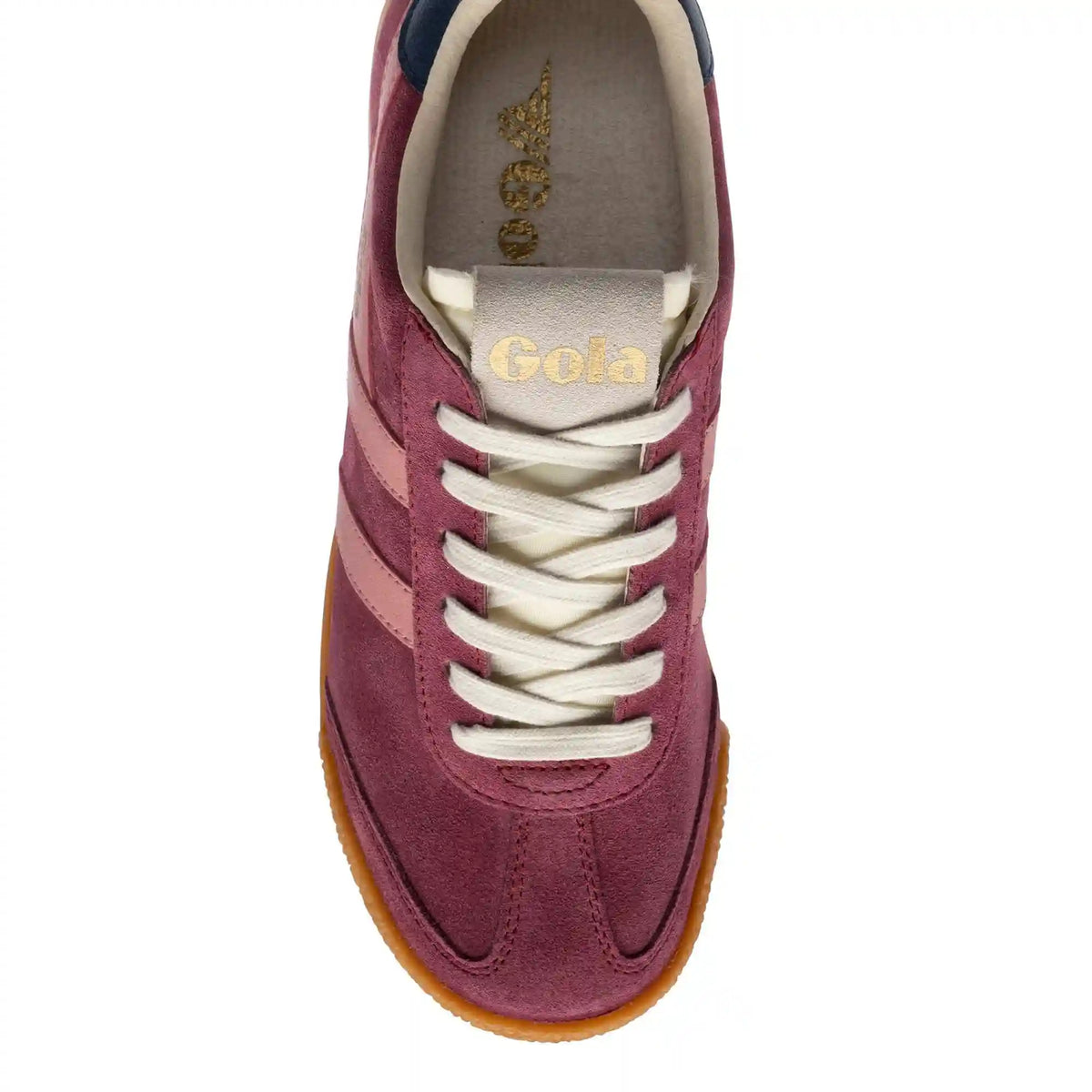 Gola Classics Women's Elan Sneakers - Cerise/Coral Pink/Navy