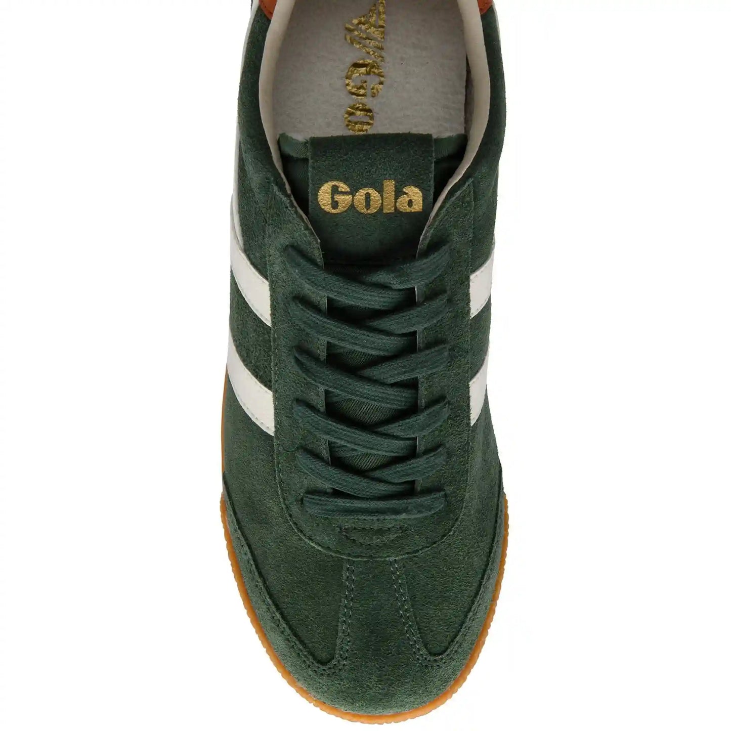 Gola Classics Men's Elan Sneakers - Evergreen/Off White/Moody Orange