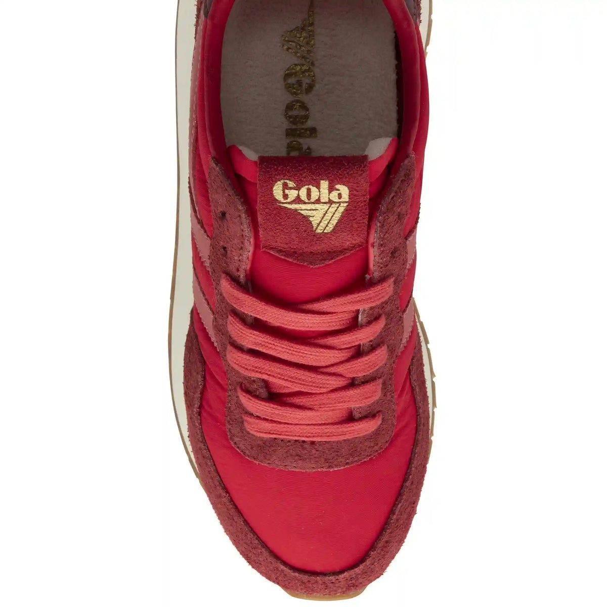Gola Classics Women's Arizona Sneakers - Red/Deep Red/Coral